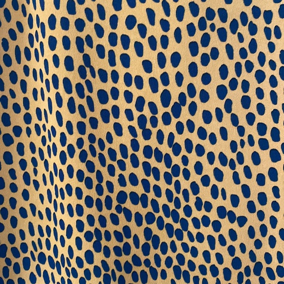 NWOT J. crew Mustard Dot Tank Size 0 - Picture 3 of 5